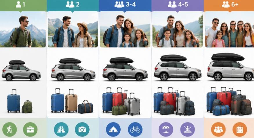 Choosing Cargo Capacity by Number of Travelers