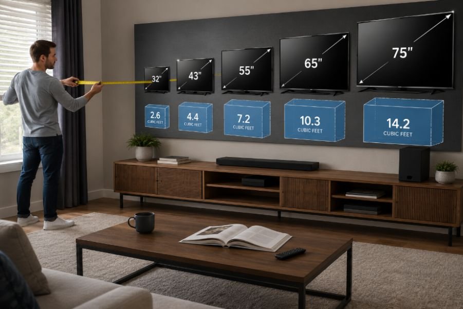 Estimated TV Volume by Screen Size