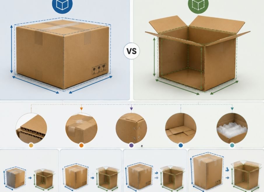 Exterior Volume vs. Usable Capacity