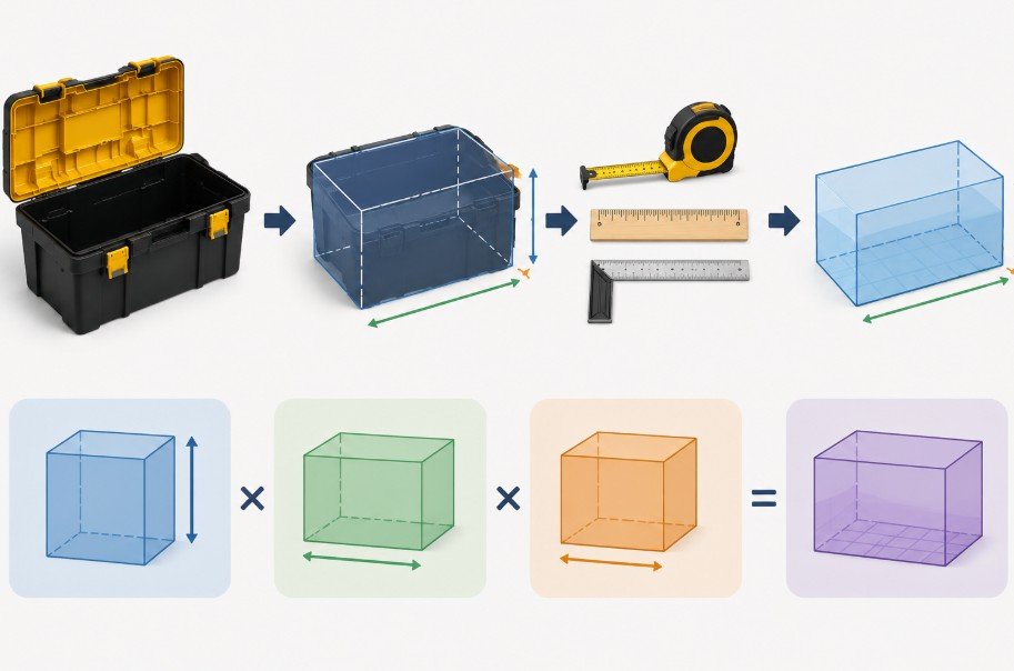 How Do You Calculate Tool Box Cubic Feet?