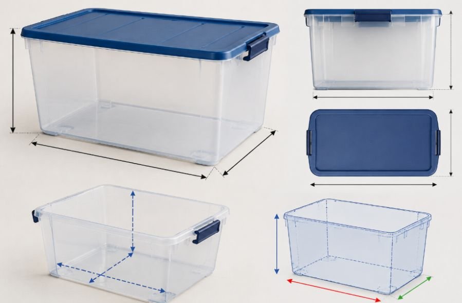 How Many Cubic Feet Is a Plastic Container? Complete Size Guide
