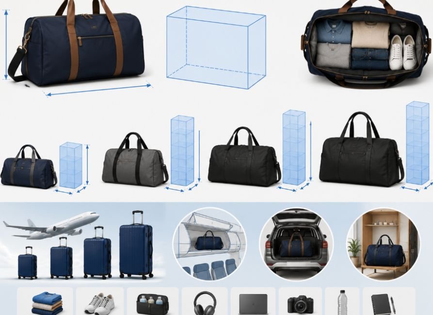 How Many Cubic Feet Is a Travel Bag? Size Before You Fly