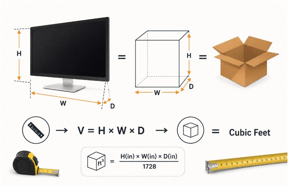How to Measure Your Monitor Before Moving It