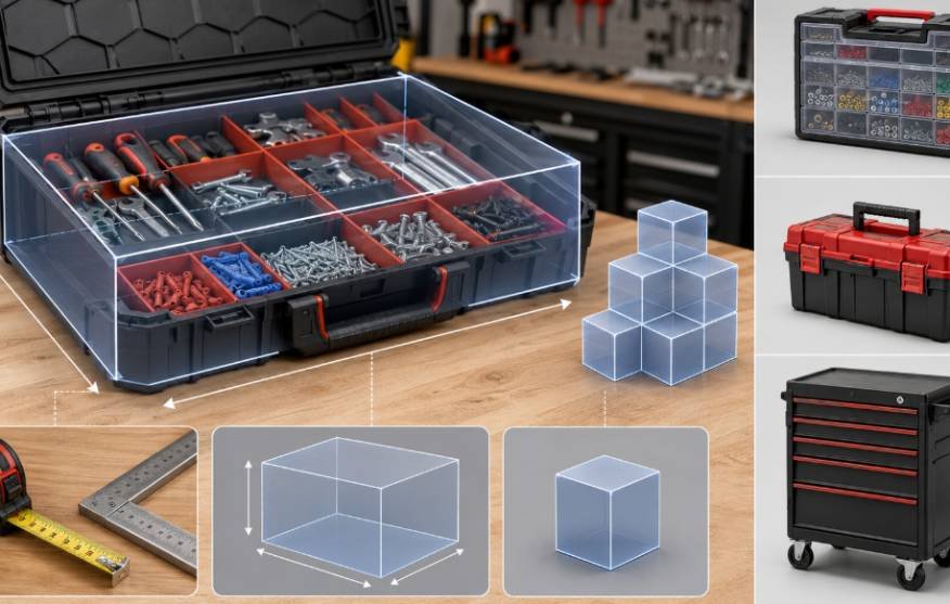 The Storage Math Behind Your Gear: How Many Cubic Feet Is a Toolbox Organizer?