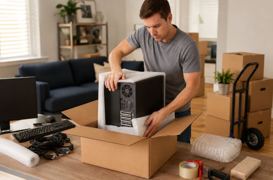 What About Packing a Desktop Computer for Moving?