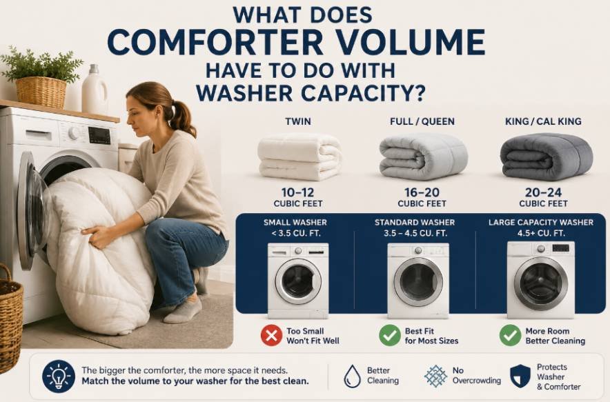 What Does Comforter Volume Have to Do With Washer Capacity?