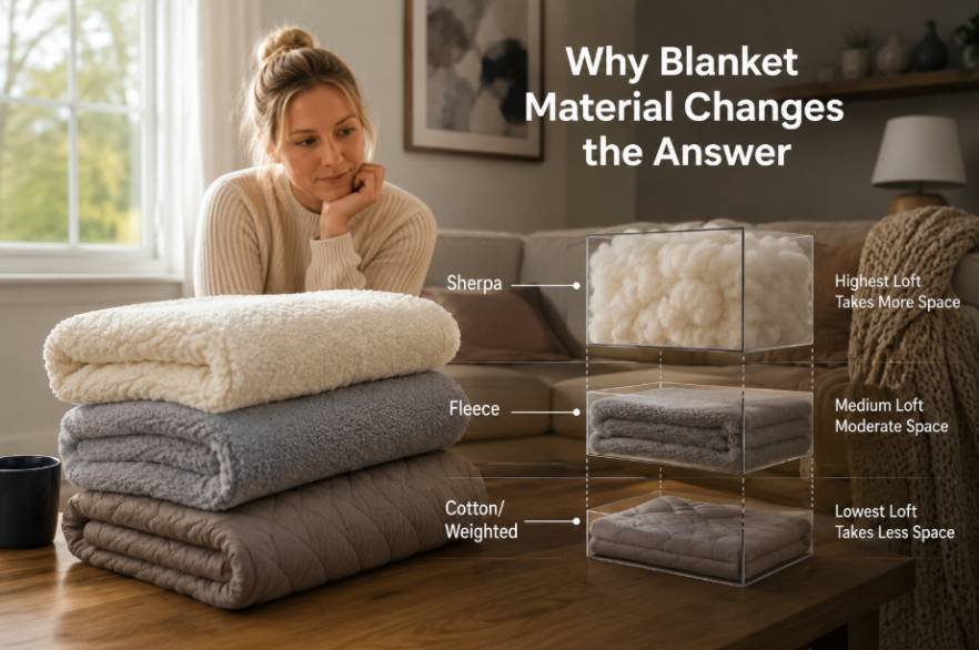 Why Blanket Material Changes the Answer