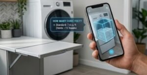 Why Dryers Require More Cubic Feet Than Washers
