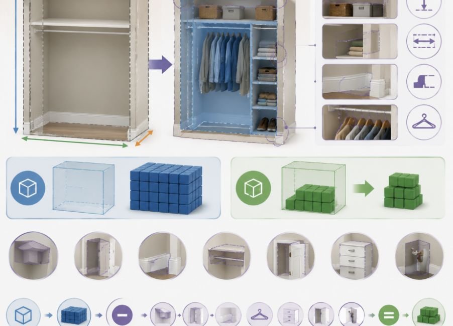 Why Is Usable Closet Capacity Lower Than Gross Volume?