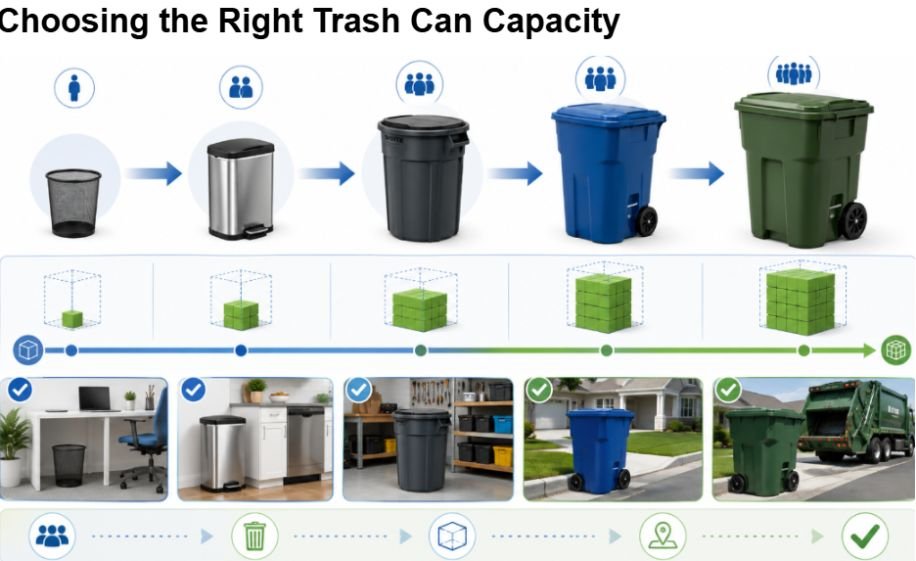 Choosing the Right Trash Can Capacity