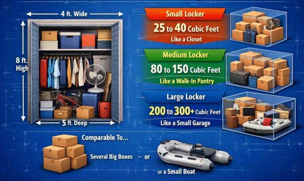 How Do I Calculate Storage Locker Cubic Feet?