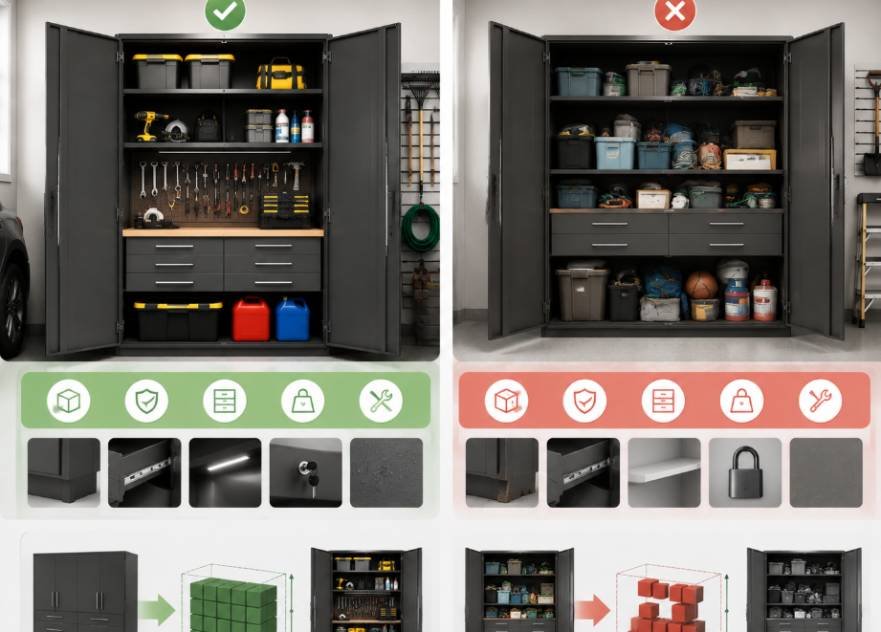 Does More Cubic Feet Mean a Better Garage Cabinet?