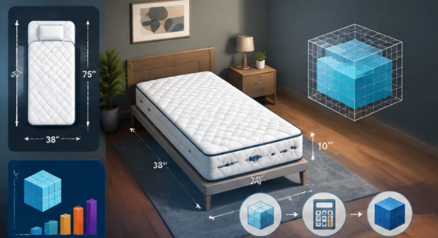 Find the Real Space It Takes Up: How Many Cubic Feet Is a Mattress?