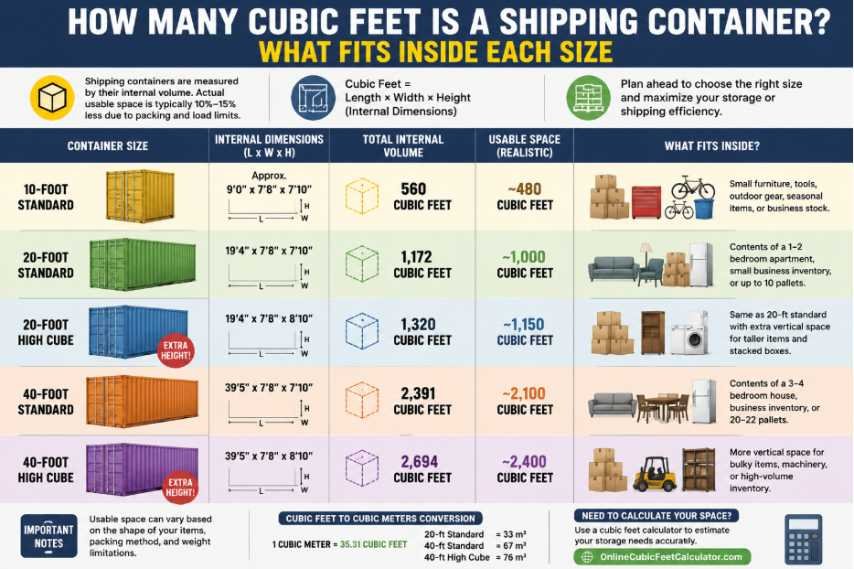 How Do I Choose the Right Shipping Container Size?