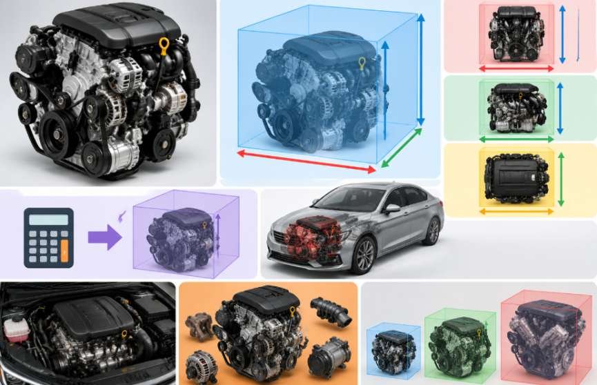 How Many Cubic Feet Is a Car Engine? Shocking Guide