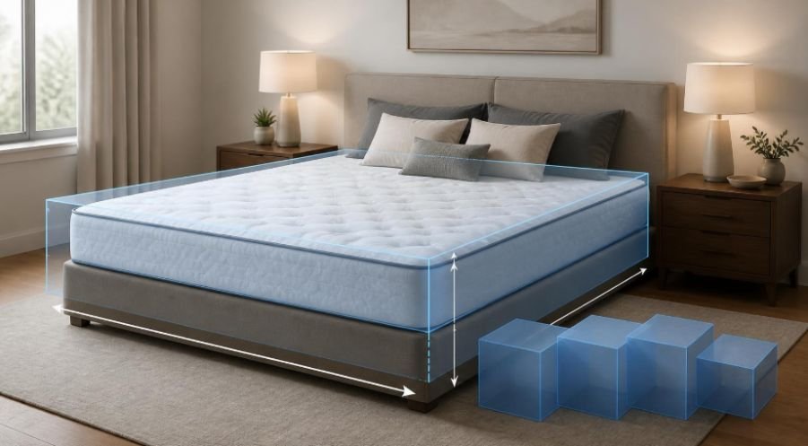 How Many Cubic Feet Is a King Mattress? Practical Moving and Storage Volume Guide