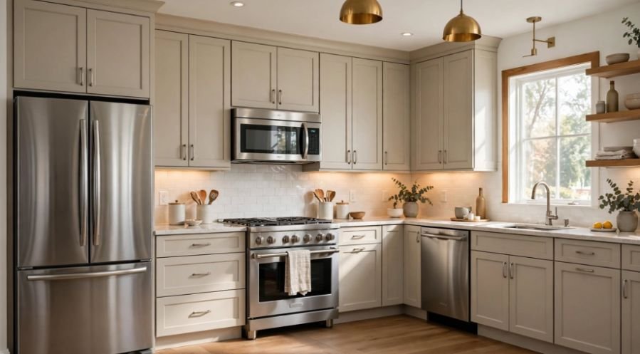 How Many Cubic Feet Is a Kitchen Appliance Package?