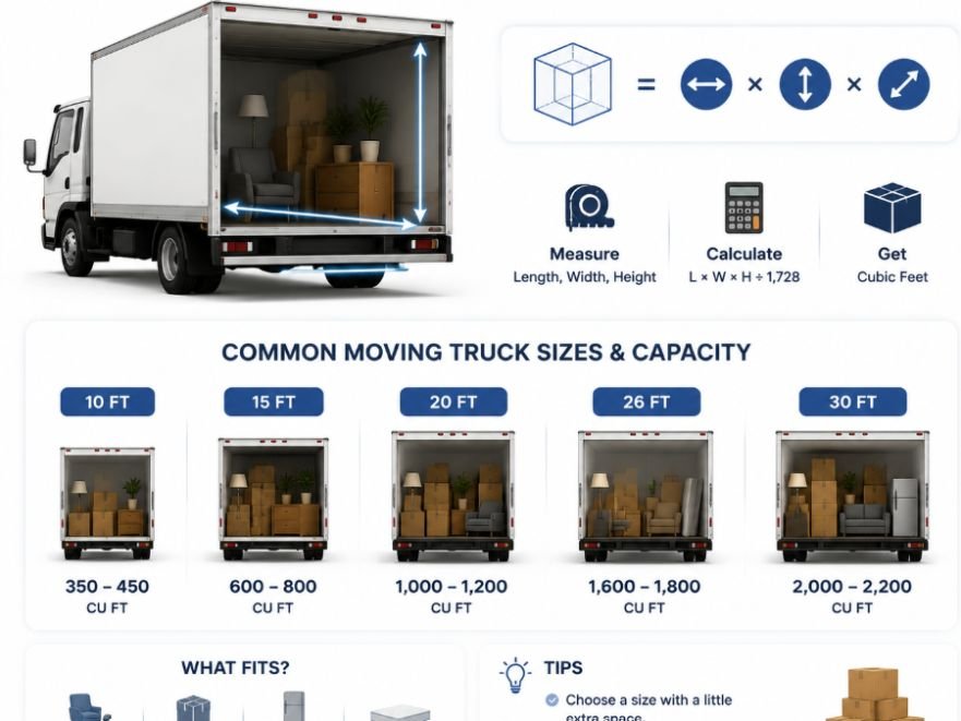 How Many Cubic Feet Is a Moving Truck? Find the Space You Really Need