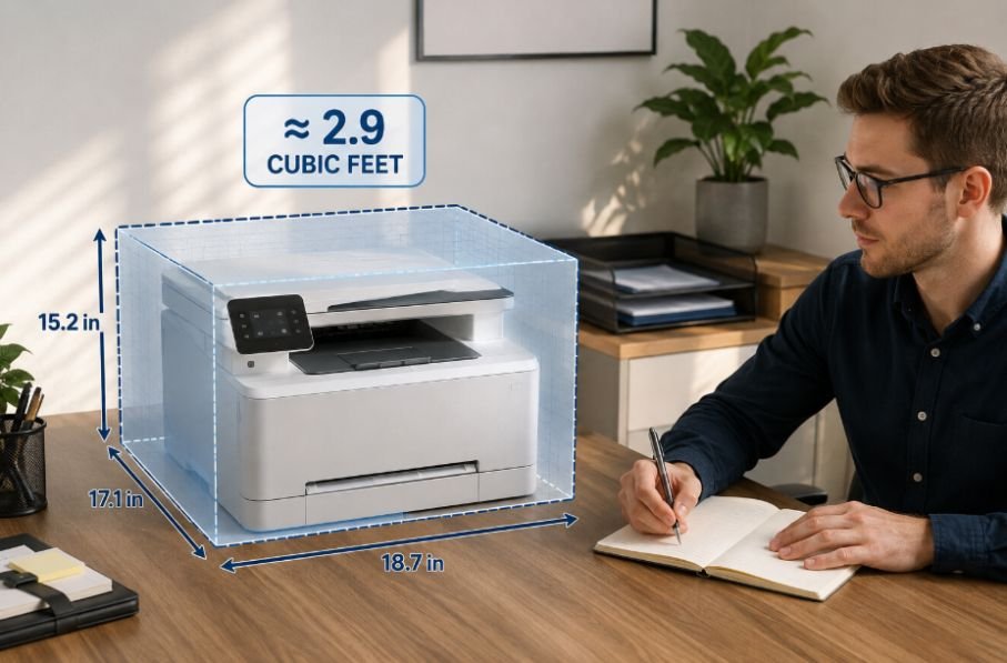 How Many Cubic Feet Is a Printer? A Simple Size Breakdown
