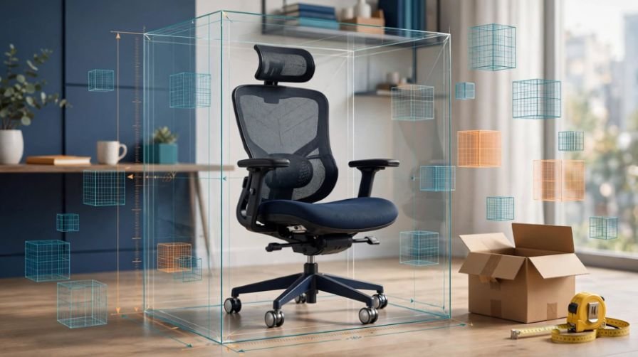 How Many Cubic Feet Is an Office Chair?