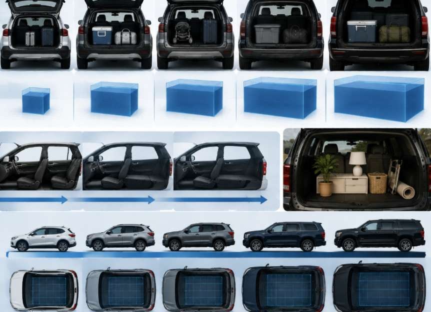 How Many Cubic Feet Is an SUV Cargo Area? Complete Size Guide for Every SUV Type