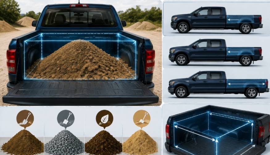 How Many Cubic Yards Fit in a Pickup Truck Bed?
