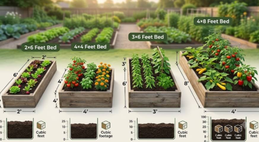 How Much Soil Do You Need for a Garden Bed?