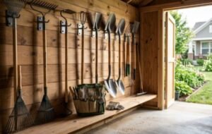 How Much Space Do Long-Handled Garden Tools Need