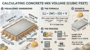 How to Calculate Concrete Bags From Cubic Feet