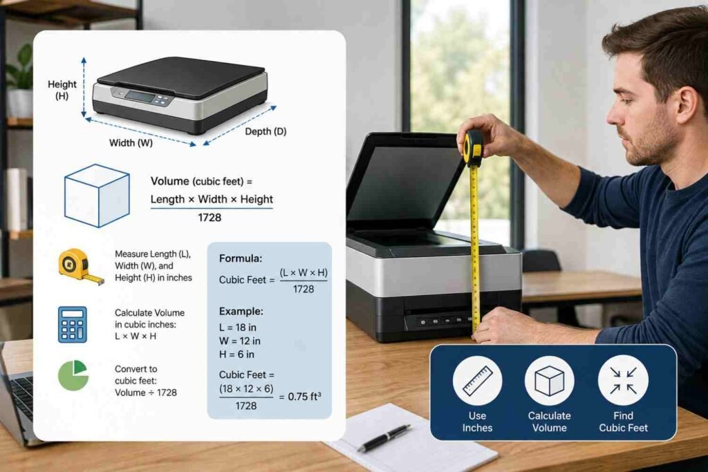 How to Calculate a Scanner's Cubic Feet