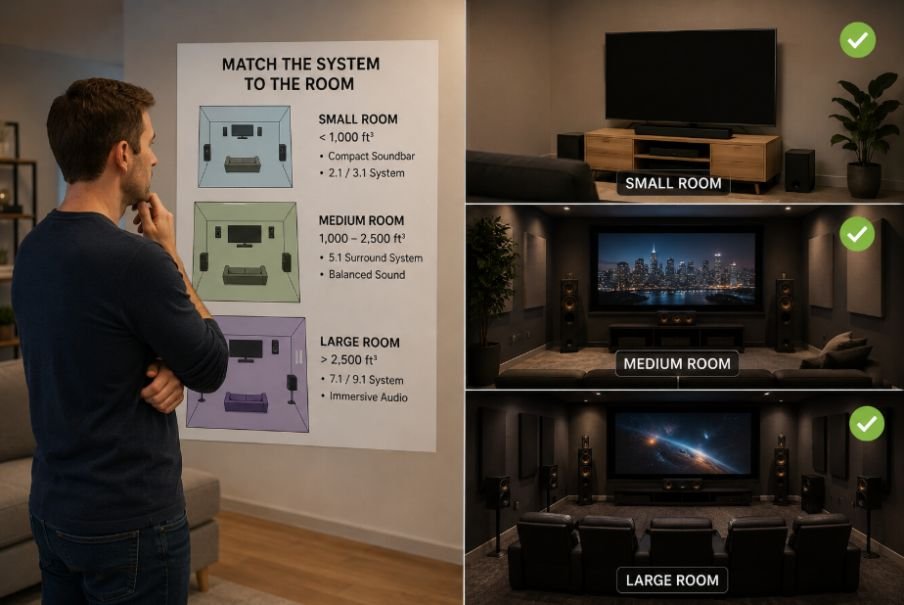 Match the System to the Room