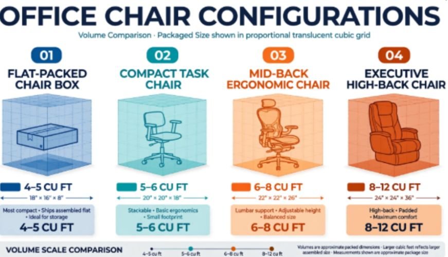 Office Chair Volume by Type