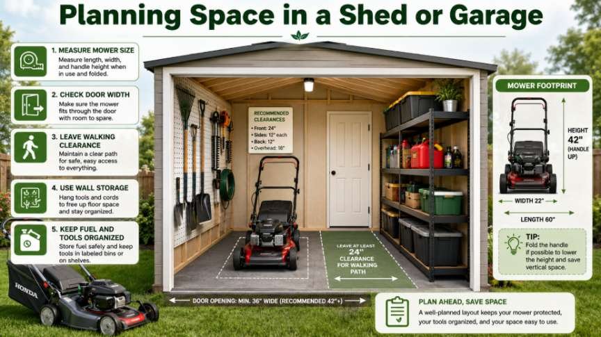 Planning Space in a Shed or Garage