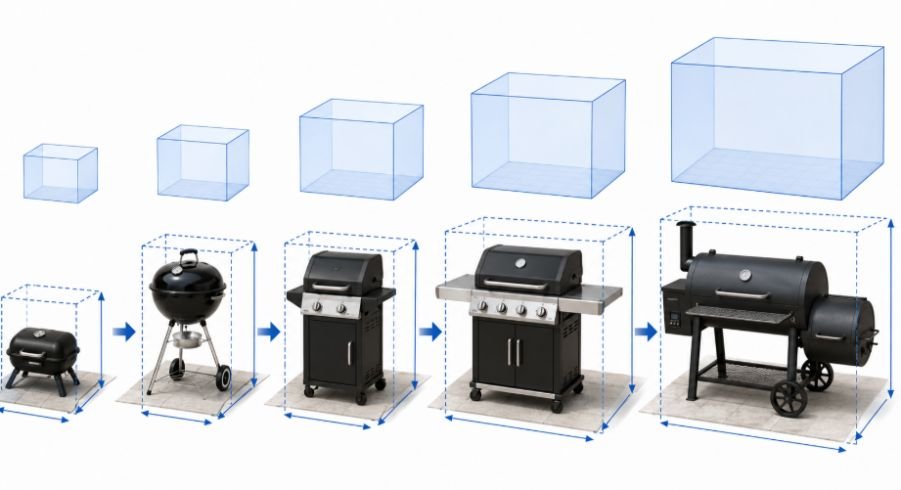 Typical Volume by Grill Type