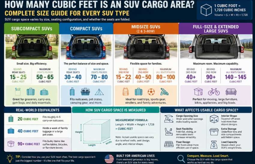 Which SUV Cargo Size Is Right for Me?