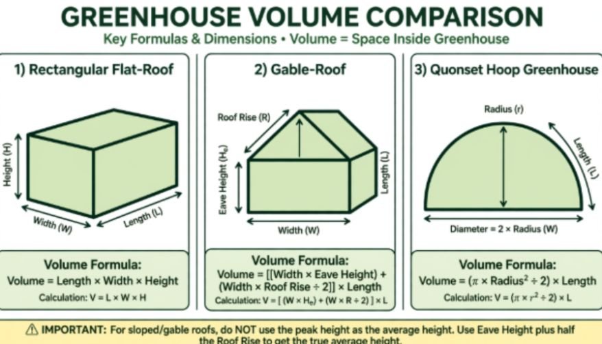 Why Greenhouse Cubic Footage Matters