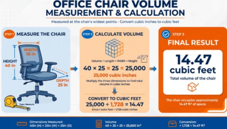 Why Office Chair Volume Estimates Differ