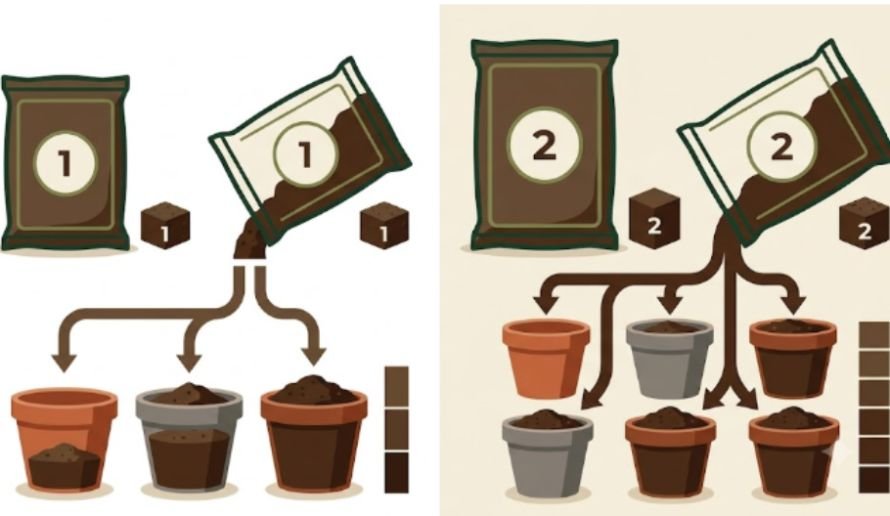 Why Pot Diameter Does Not Reveal Exact Soil Capacity
