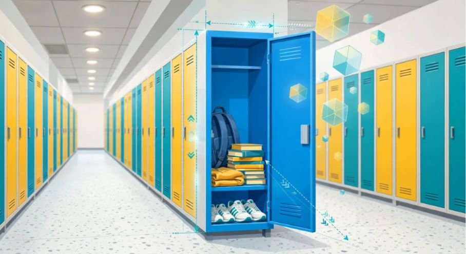 How Many Cubic Feet Is a School Locker?