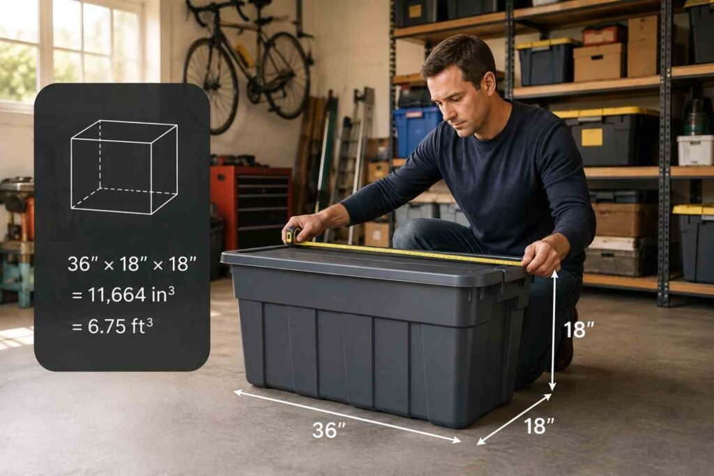 How Many Cubic Feet Is a Storage Bin? What the Measurements Really Mean