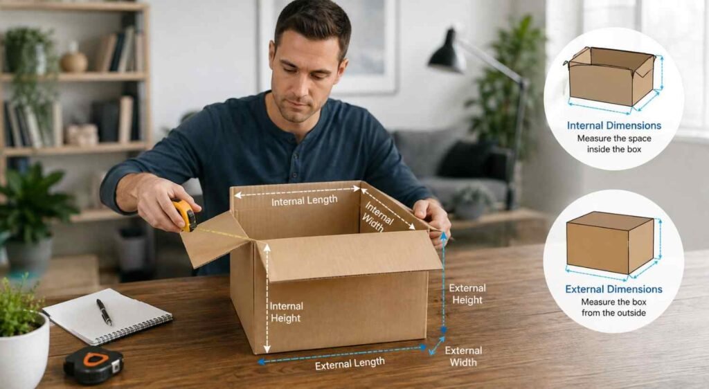 Internal and External Dimensions Are Different